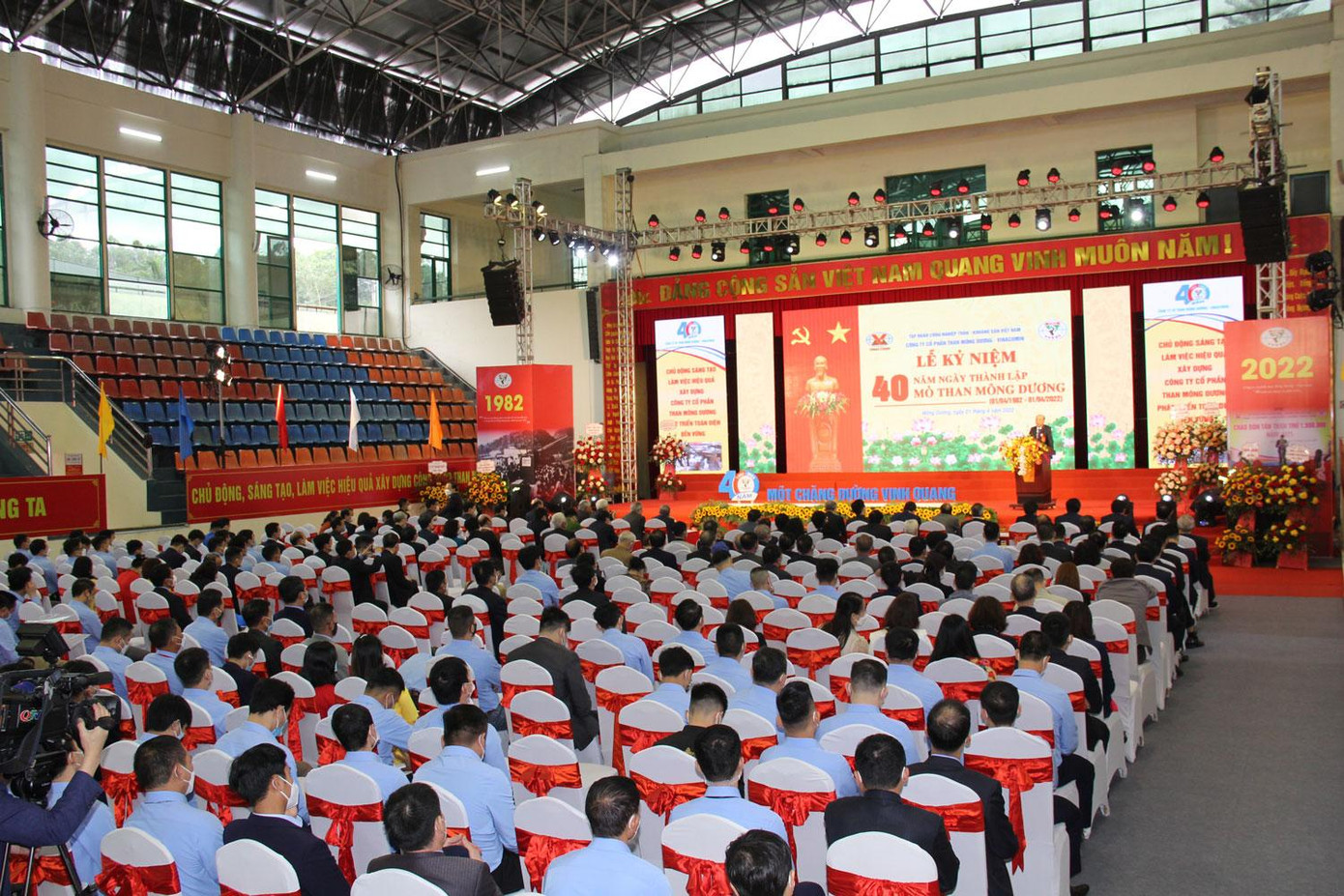 Quang cảnh tại lễ kỷ niệm