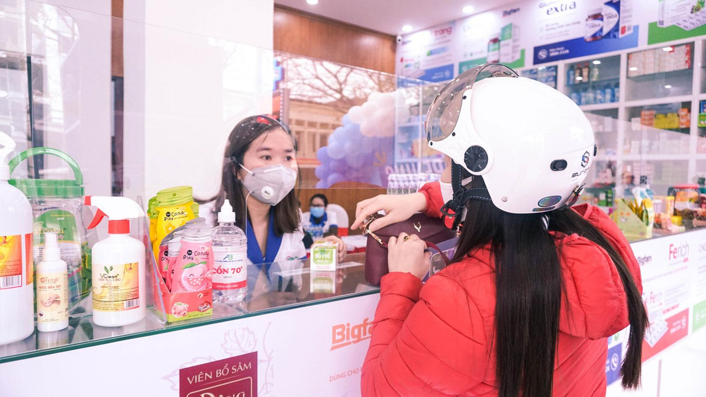 Các nhà thuốc được Big Family cung cấp đầy đủ các trang bị cần thiết