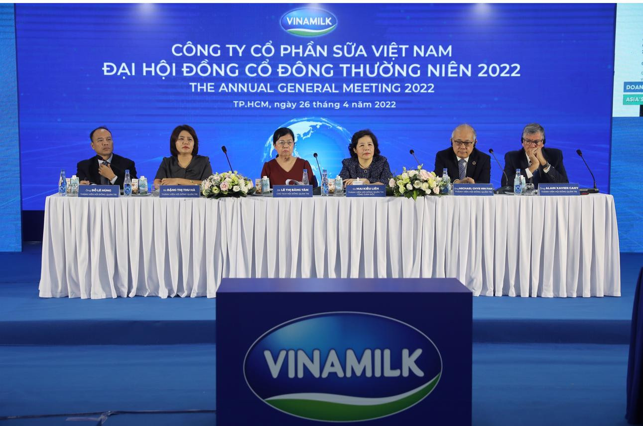 Đại hội đồng cổ đông của Vinamilk năm 2022 diễn ra dưới hình thức trực tuyến Đại hội đồng cổ đông của Vinamilk năm 2022 diễn ra dưới hình thức trực tuyến
