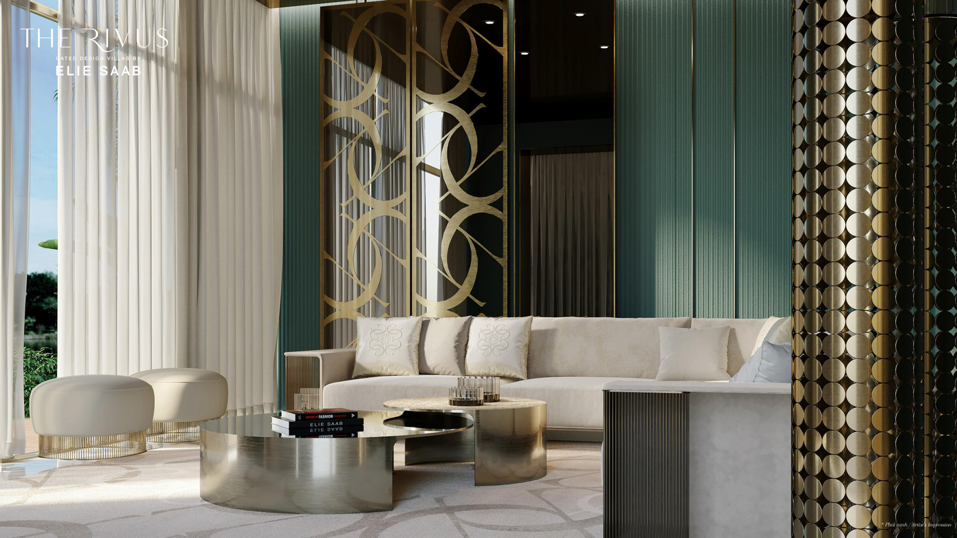 Nội thất mang đậm dấu ấn lộng lẫy - tinh xảo - độc nhất của Elie Saab.
