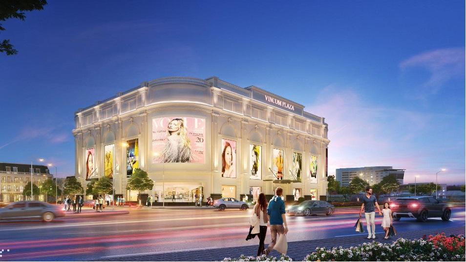 Vincom Shophouse Royal Park sở hữu Vincom Plaza - trung tâm thương mại đẳng cấp đầu tiên tại Quảng Trị