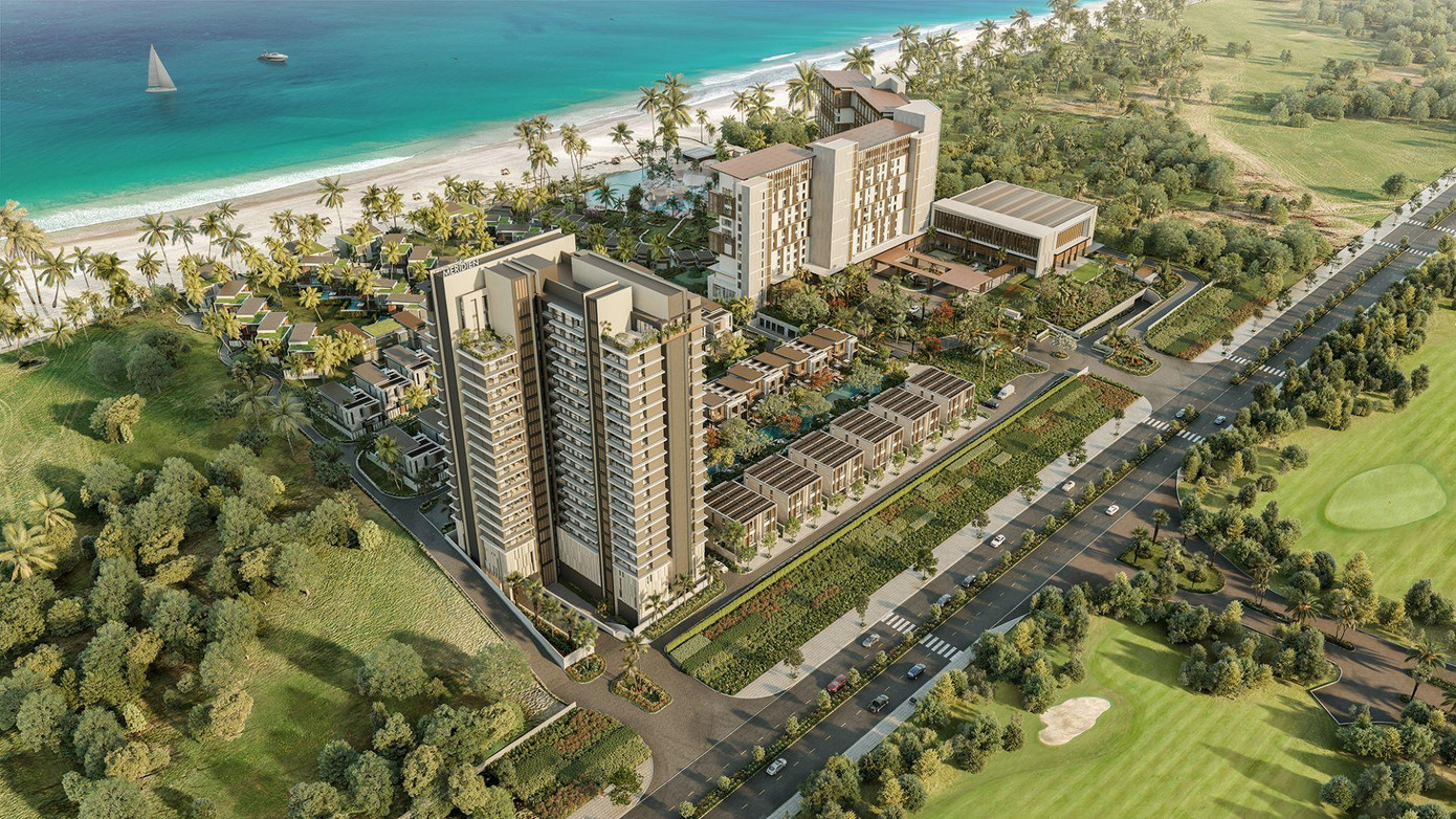 Le Méridien Residences Danang được xem là tổ hợp bất động sản hàng hiệu lớn nhất khu vực miền Trung.