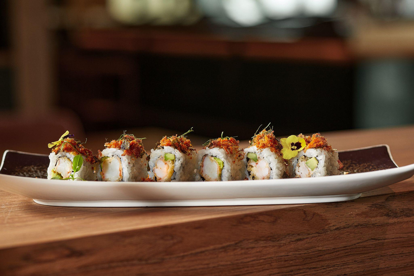 Nguyên liệu tại Mizũmi luôn đảm bảo tươi ngon