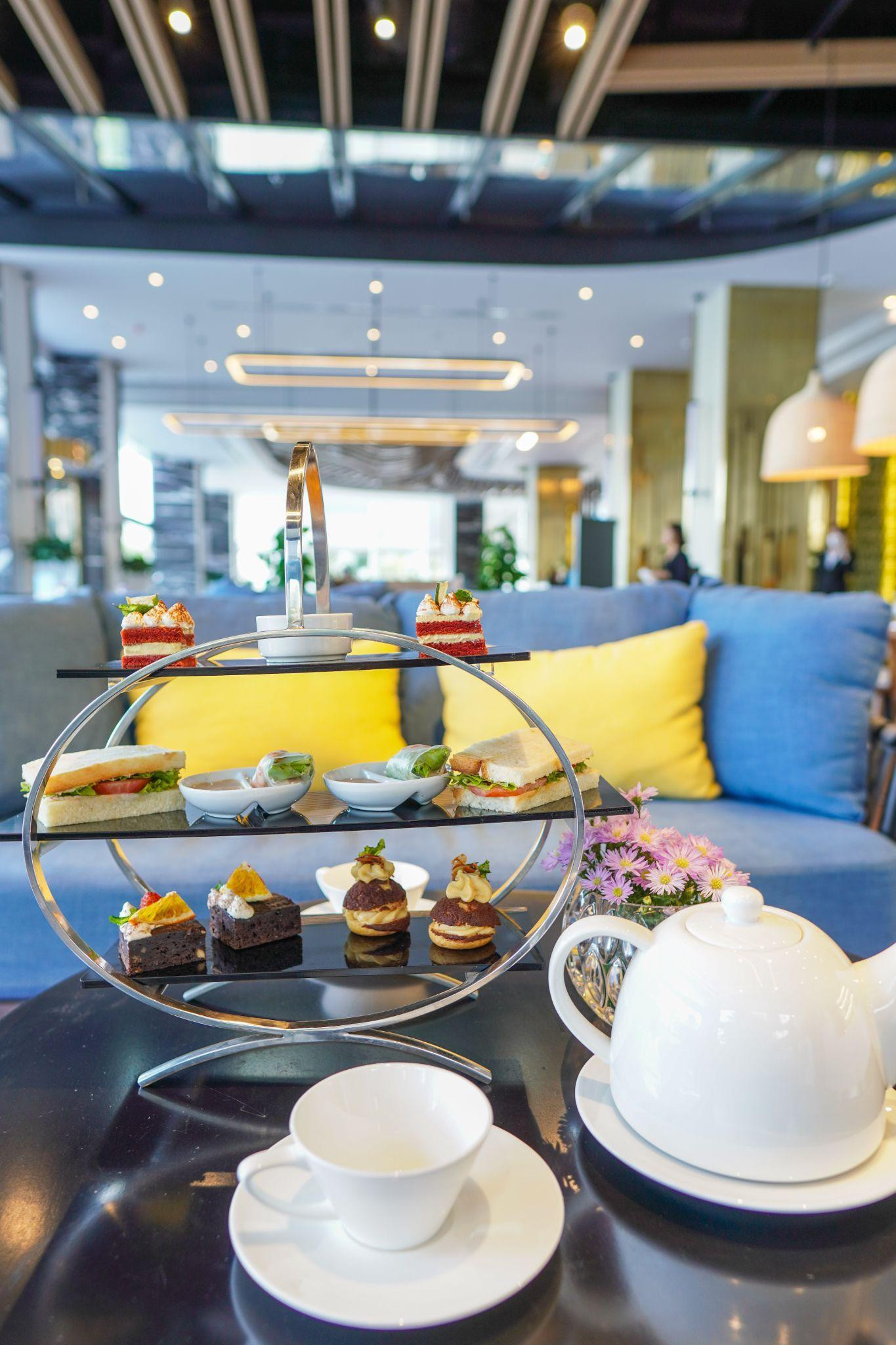 Set trà chiều cao cấp miễn phí cho du khách đặt phòng trong tháng 5 (Ảnh: Beanery Café) Set trà chiều cao cấp miễn phí cho du khách đặt phòng trong tháng 5 (Ảnh: Beanery Café)