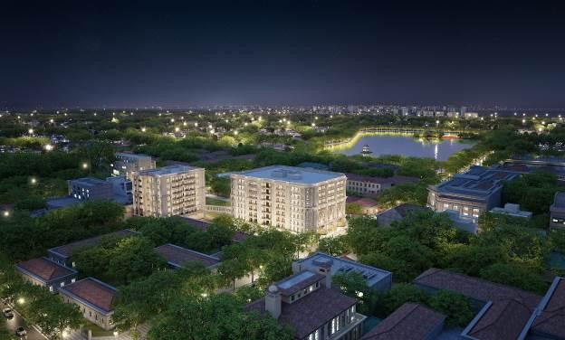 Khu căn hộ hàng hiệu Ritz-Carlton Hà Nội trong lòng phố cổ. Ảnh: Masterise Homes