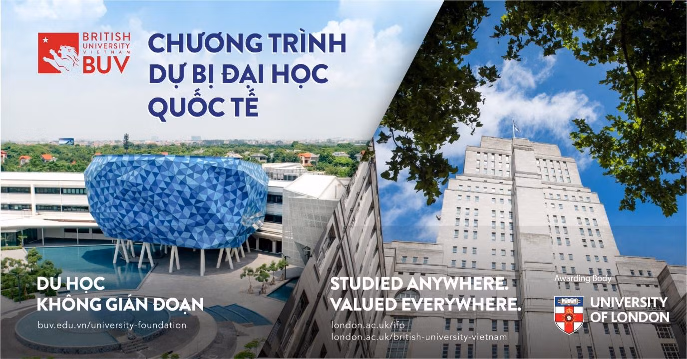 BUV hiện là cơ sở đào tạo IFP duy nhất tại Việt Nam được Đại học London công nhận.