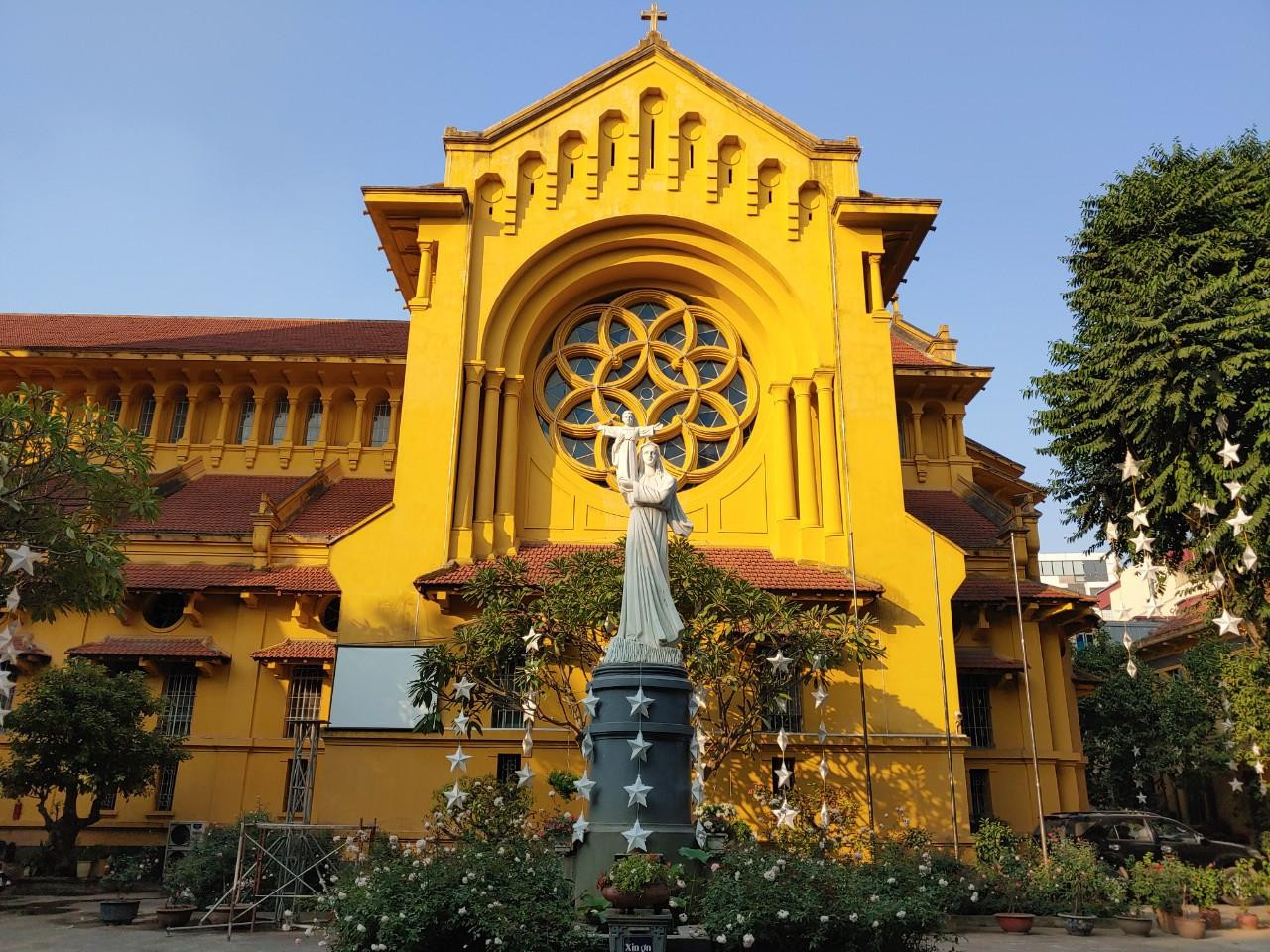 Một góc nhà thờ Cửa Bắc.