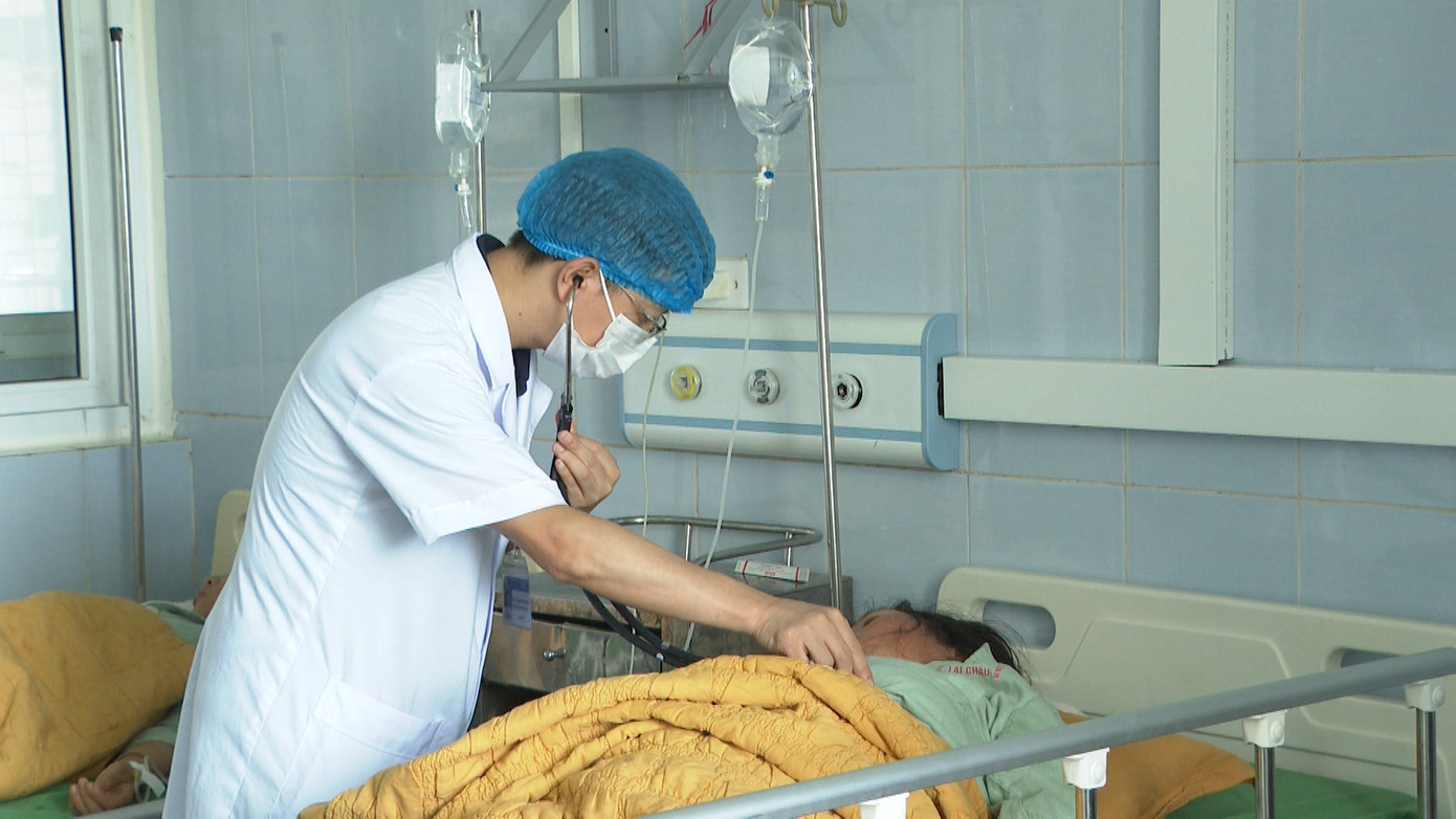 Các bệnh nhân đang được theo dõi, điều trị tại Bệnh viện Đa khoa tỉnh. Các bệnh nhân đang được theo dõi, điều trị tại Bệnh viện Đa khoa tỉnh.