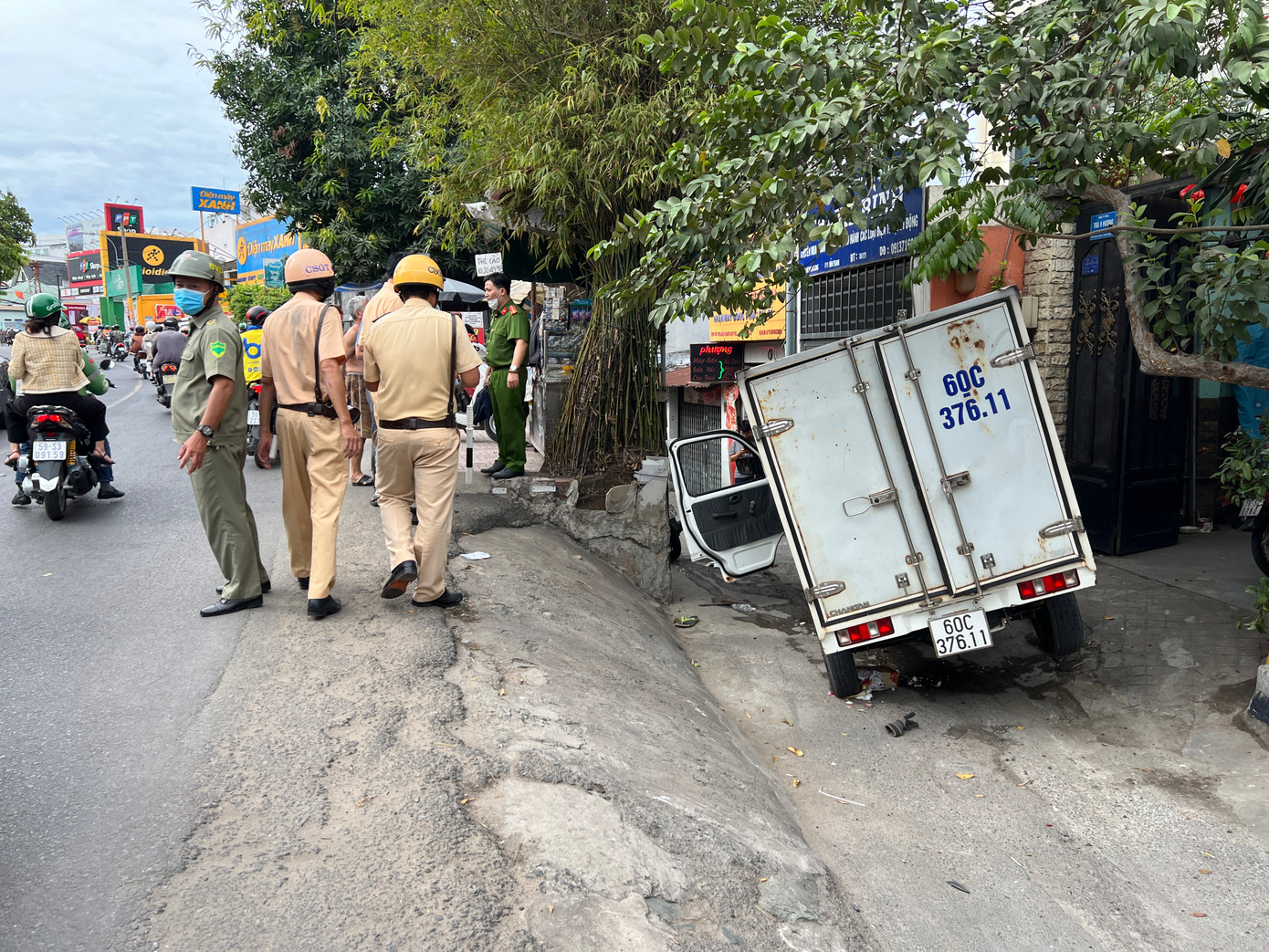 Hiện trường vụ việc. Ảnh: CTV Hiện trường vụ việc. Ảnh: CTV