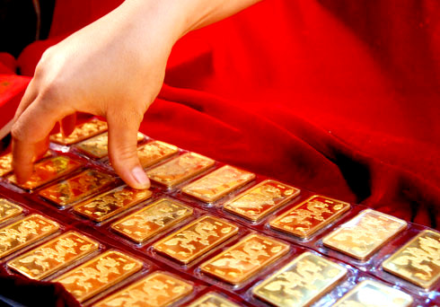 Giá vàng trong nước giảm mạnh