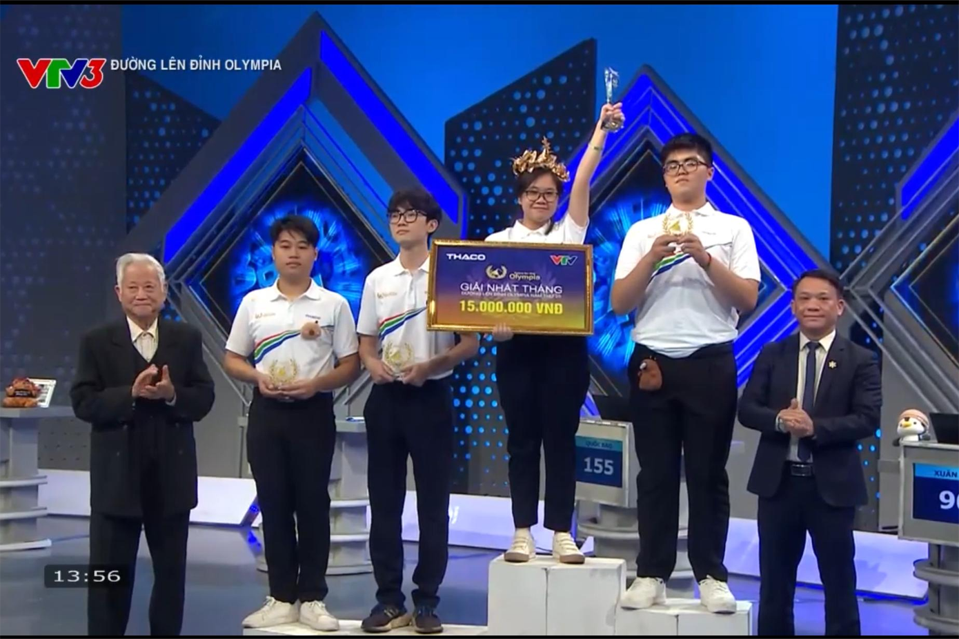 Trân Châu đã trở thành nhà leo núi đầu tiên góp mặt trong cuộc thi Quý 3.