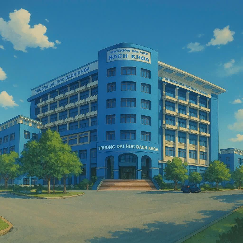 Trường Đại học Bách Khoa giờ đây đã “hóa thành” “Bách Khga”. Trường Đại học Bách Khoa giờ đây đã “hóa thành” “Bách Khga”.