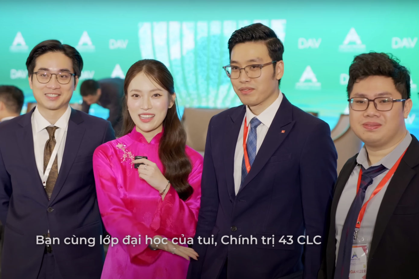 Những người bạn cùng lớp của Khánh Vy tại Diễn đàn Tương lai ASEAN. Nguồn: Khánh Vy Official Những người bạn cùng lớp của Khánh Vy tại Diễn đàn Tương lai ASEAN. Nguồn: Khánh Vy Official