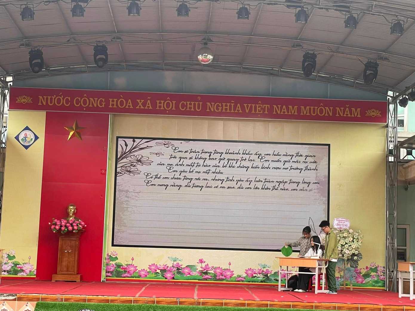 Ảnh: Đoàn trường THPT Tràng Định