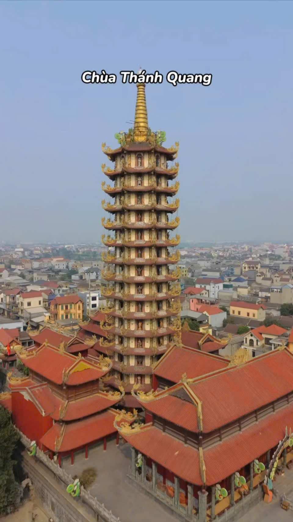 Chùa Thánh Quang - một trong những địa điểm dừng chân của du khách khi chọn Tour số 3.