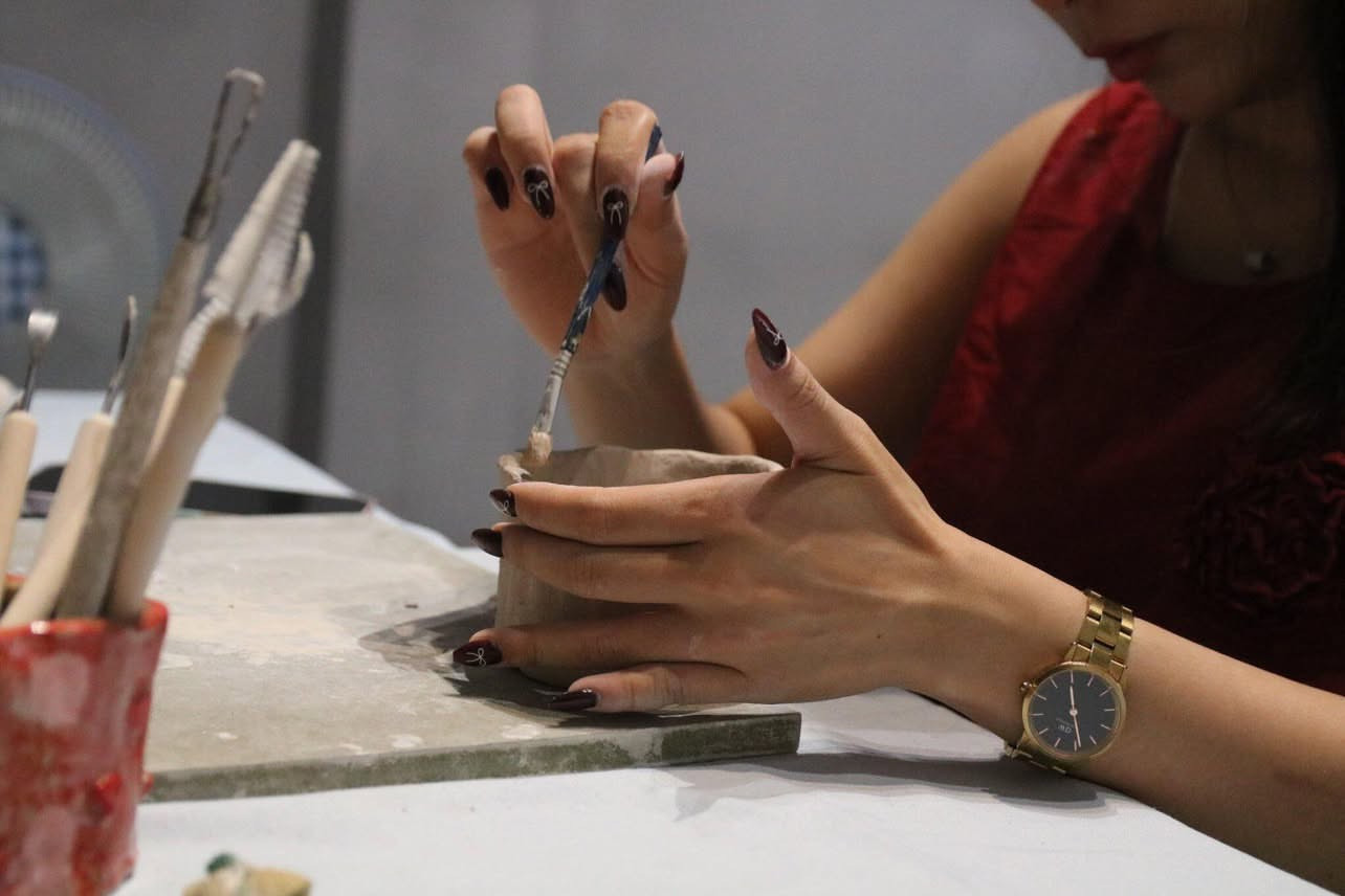 Nhiều "workshop" thủ công ra đời. Nhiều "workshop" thủ công ra đời.