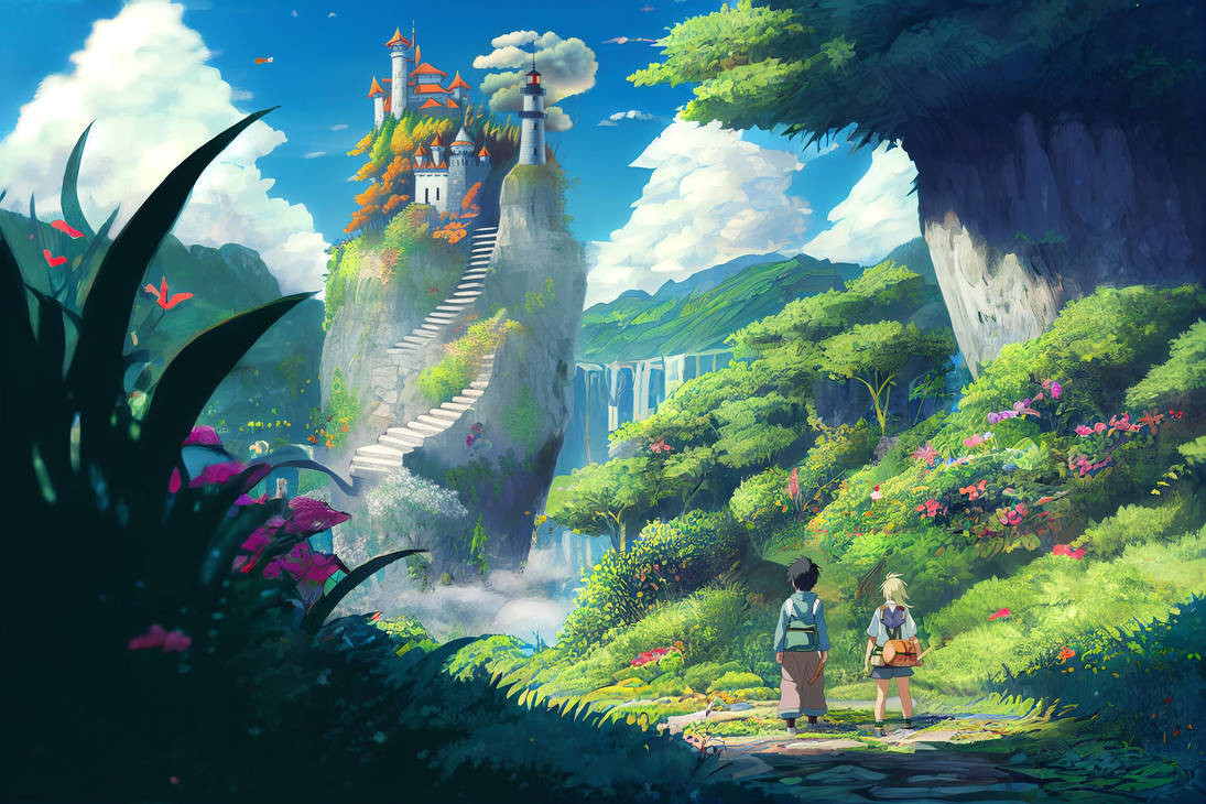 AI giúp mọi người có thể "bước vào thế giới Ghibli" - ước mơ mà trước đây chỉ có thể tưởng tượng khi xem phim. Ảnh: Studio Ghibli.