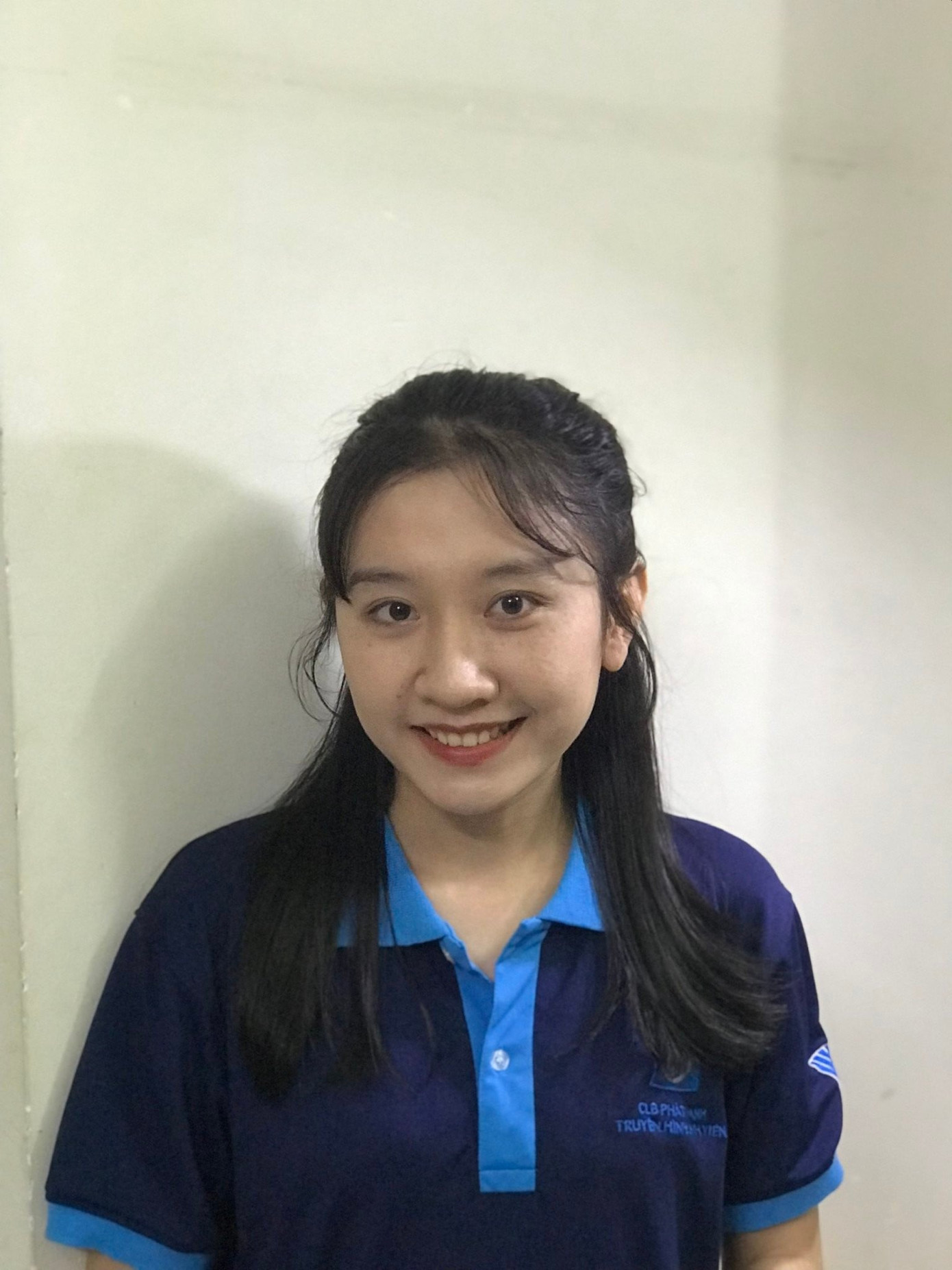 Bảo Ngọc chia sẻ bí kíp làm việc nhóm hiệu quả của nhóm bạn. Ảnh: NVCC