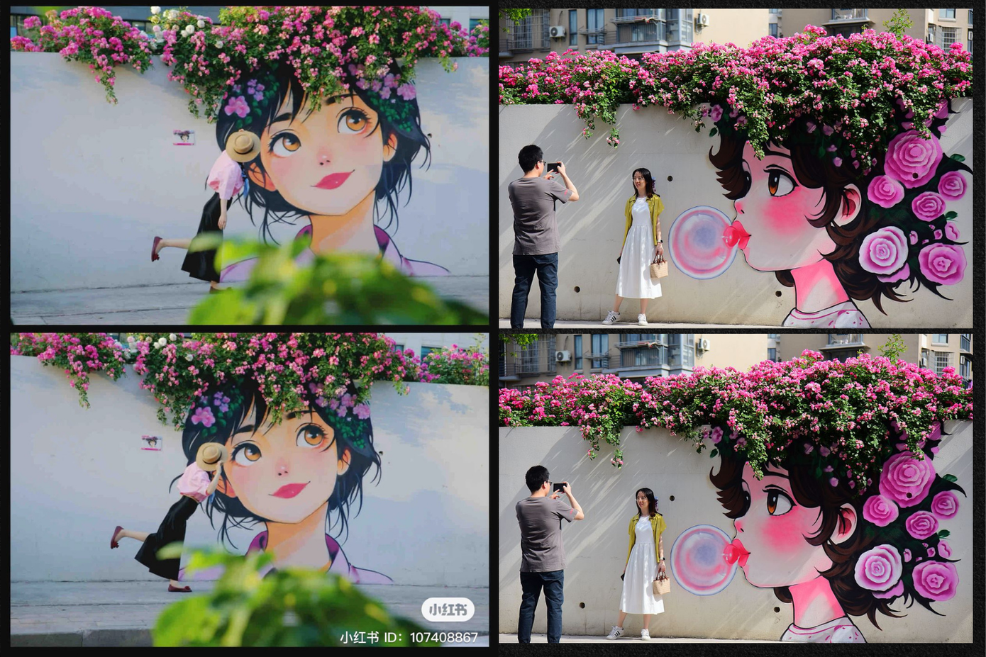 Vẻ đẹp ấy đã trở thành điểm nhấn thu hút đông đảo người ghé thăm và chụp ảnh. Ảnh: Xiaohongshu