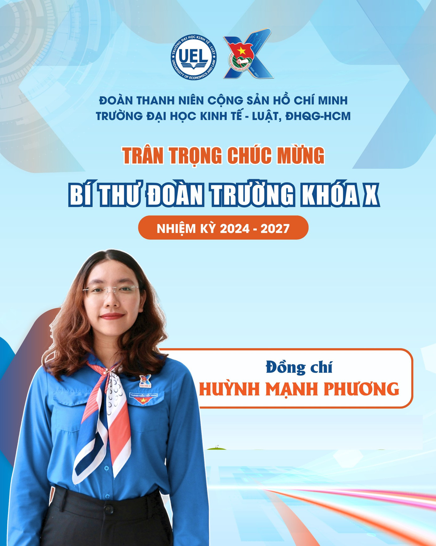 Thành tích học tập lẫn ngoại khóa đều xuất sắc của nàng Gen Z. Ảnh: Tuổi trẻ Kinh tế - Luật