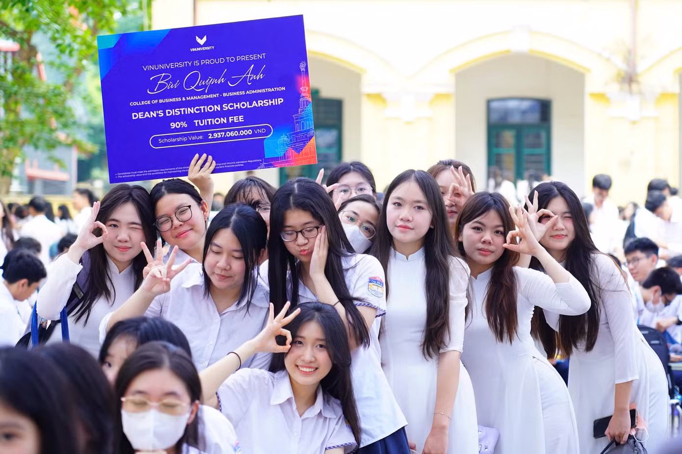 Ảnh: Facebook Đoàn trường THPT chuyên Chu Văn An.