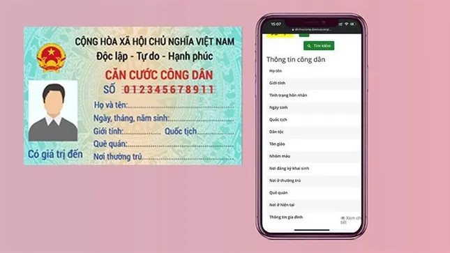 Căn cước công dân là một trong những giấy tờ quan trọng không thể thiếu. Ảnh minh họa từ Internet.