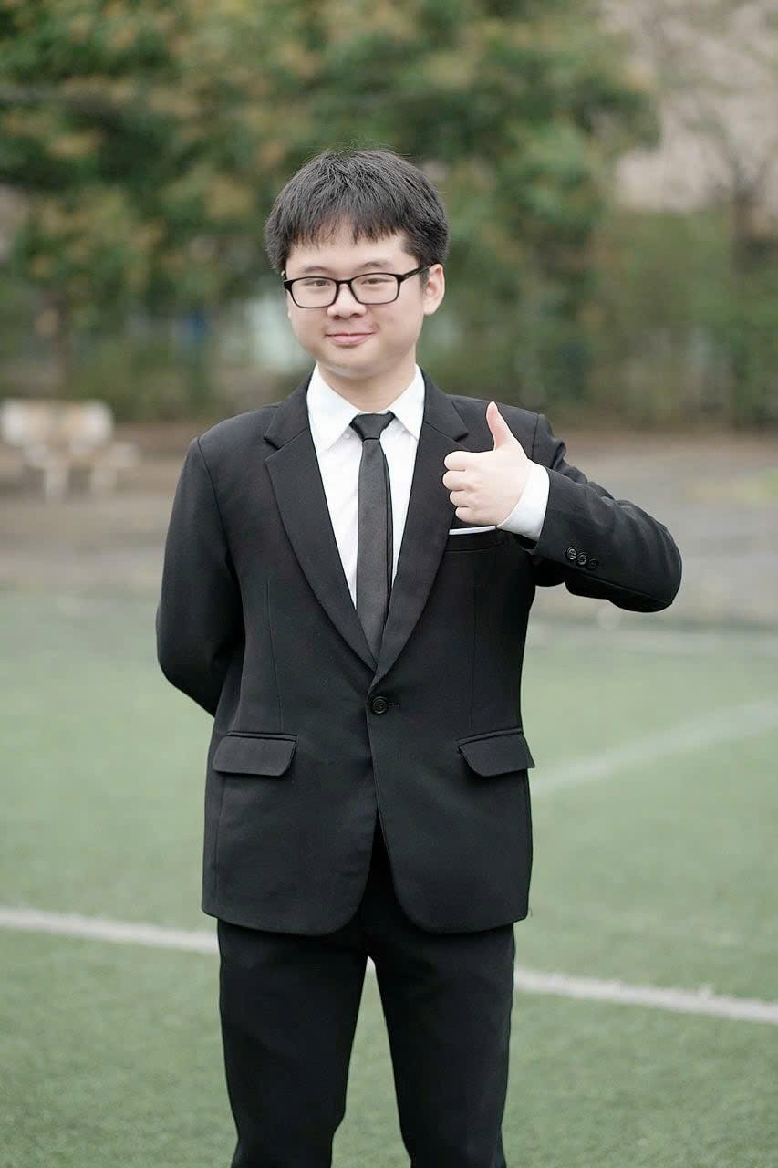 Lớp trưởng Đỗ Đào Vũ Long. Ảnh: NVCC Lớp trưởng Đỗ Đào Vũ Long. Ảnh: NVCC