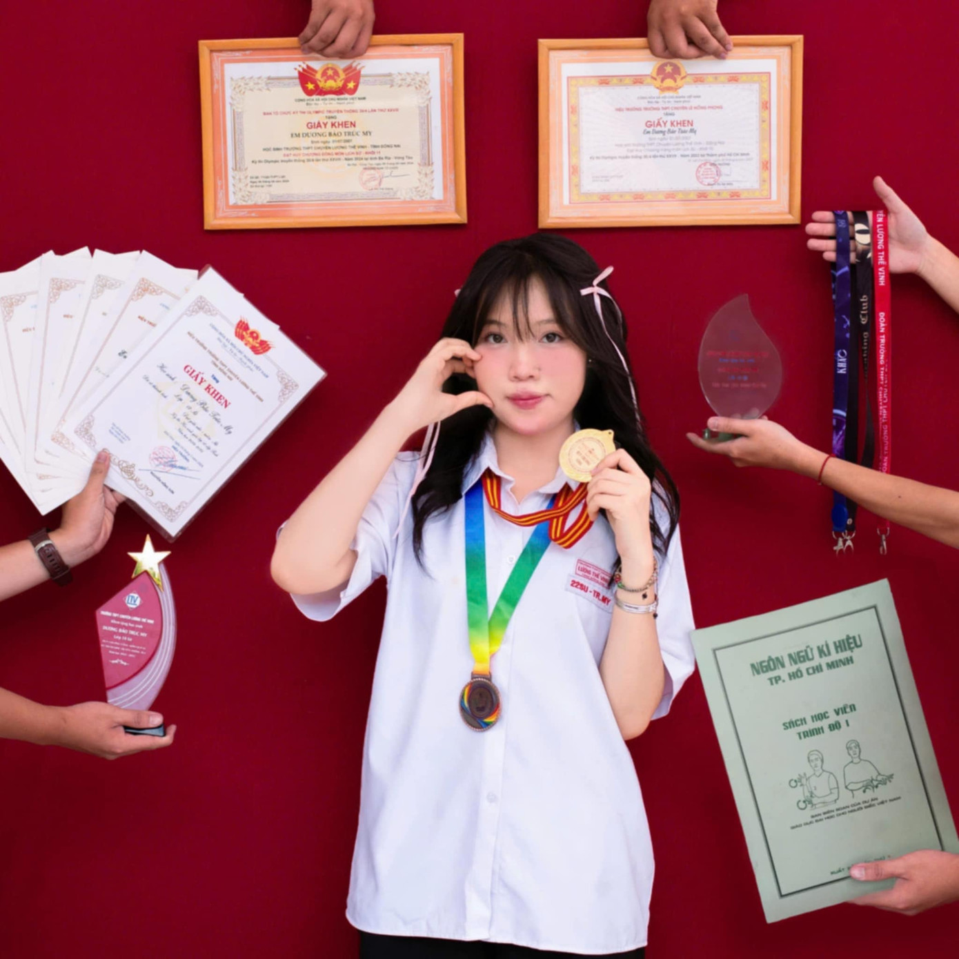 Bạn Dương Bảo Trúc My. Ảnh: NVCC Bạn Dương Bảo Trúc My. Ảnh: NVCC