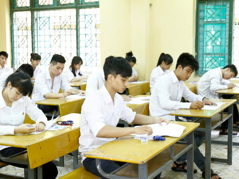 Học sinh thi tốt nghiệp THPT năm 2013