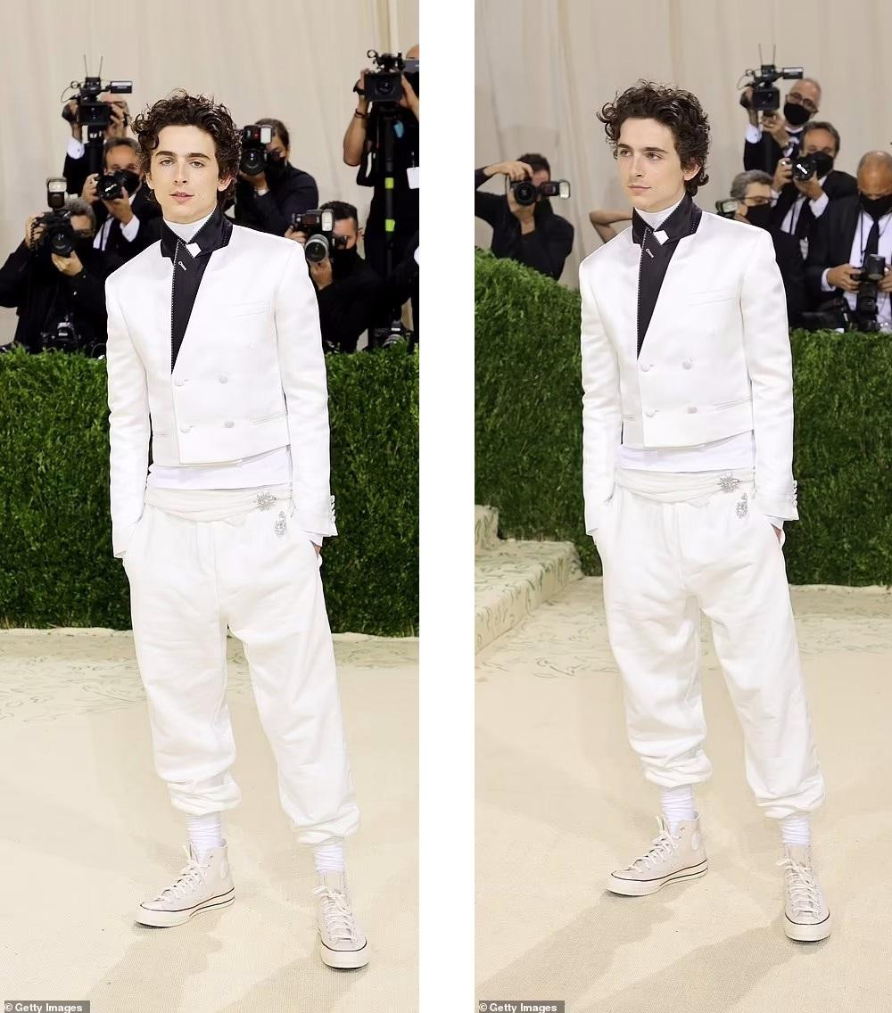 Tài tử Timothee Chalamet lịch lãm, khỏe khoắn.