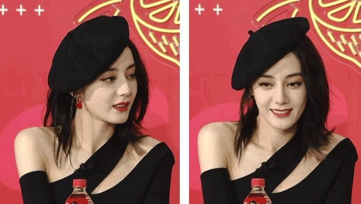 Chụp góc nghiêng hay chính diện đều không làm khó được Địch Lệ Nhiệt Ba.