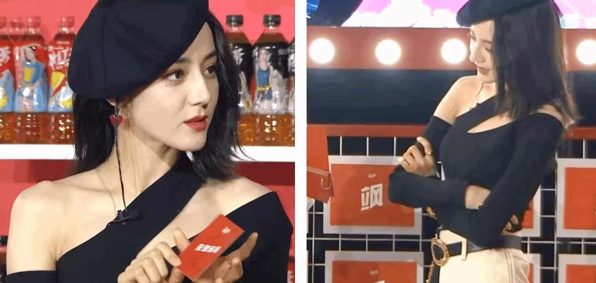 Không chỉ trong bộ ảnh đã qua chỉnh sửa, những hình ảnh thật tại sự kiện livestream tối ngày 15/9 của ngôi sao "Chẩm thượng thư" một lần nữa khẳng định vị thế mỹ nhân hàng đầu C-biz.