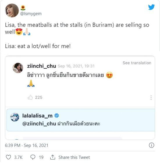 Lisa có công lớn góp phần cải thiện tình hình kinh tế khó khăn ở Buriram. Lisa có công lớn góp phần cải thiện tình hình kinh tế khó khăn ở Buriram.