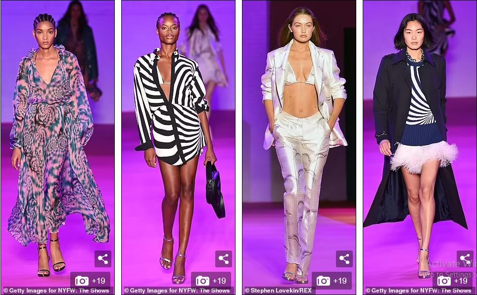 Bộ sưu tập mới của nhà mốt đến từ Texas lấy cảm hứng từ thời trang những năm 1970, tập trung vào hoa văn và các kết cấu khác nhau.