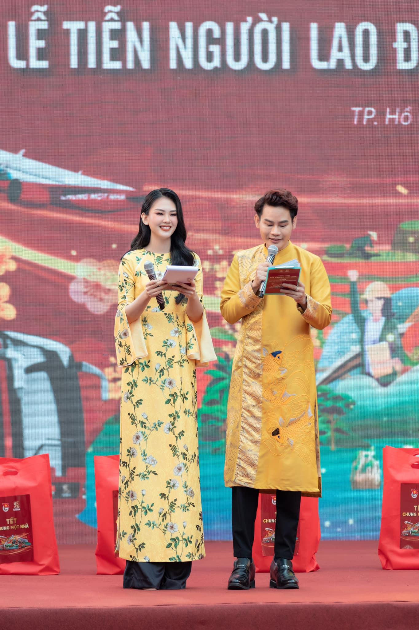 Huỳnh Nguyễn Mai Phương cũng chính là người đẹp đảm nhận vai trò MC của chương trình.