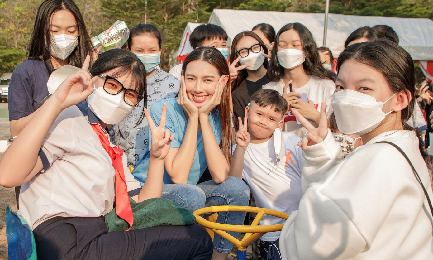 Có thể nói Thùy Tiên rất tâm huyết với các hoạt động từ thiện tại quê nhà sau khi đăng quang.