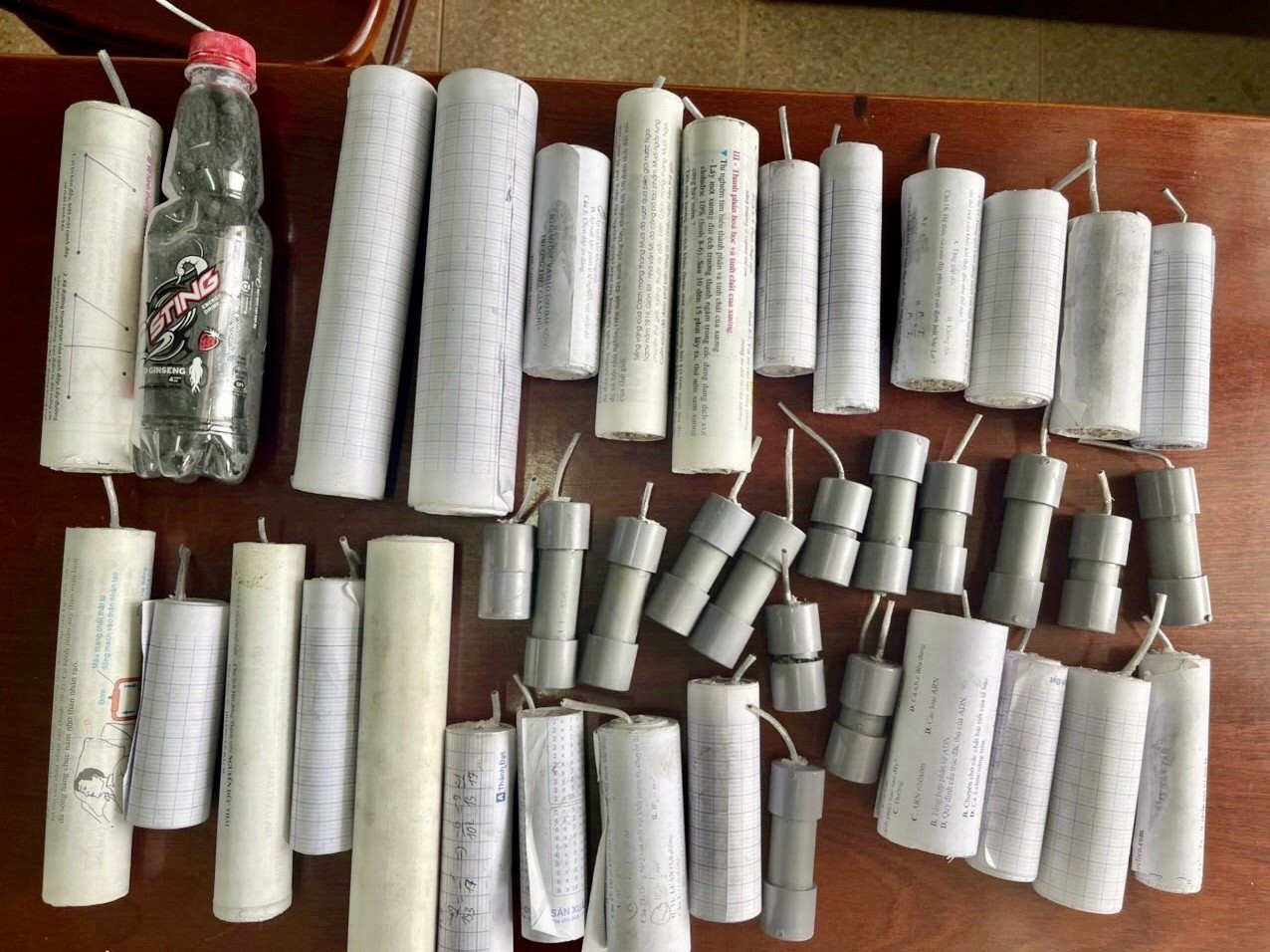 Pháo tự chế. Ảnh minh họa.