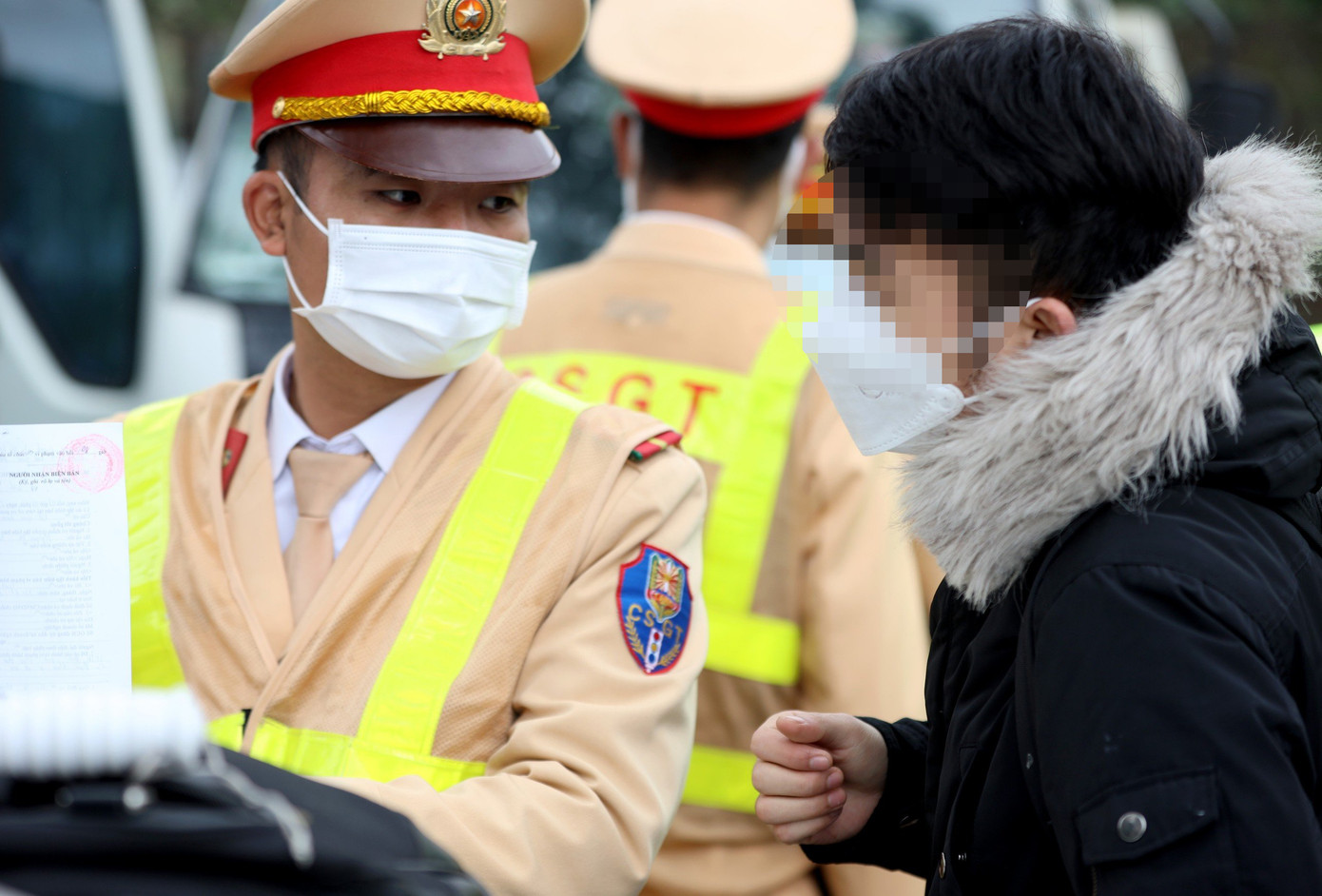 Quá trình làm việc với tổ công tác, nhiều tài xế đưa ra các lý do như đi nhầm đường, vội công việc... để biện minh cho hành vi của mình.