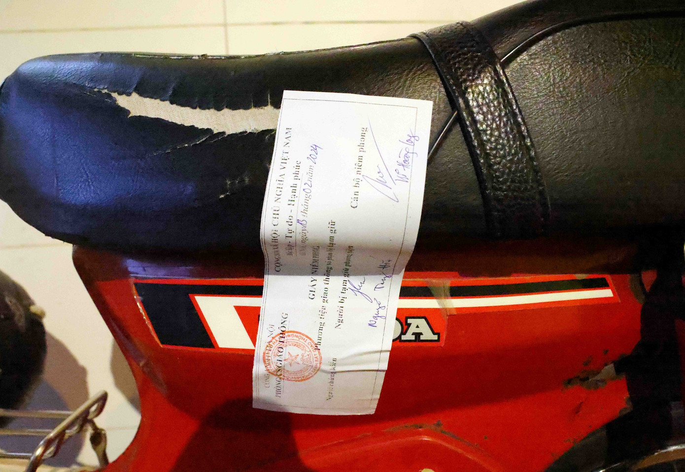 Đối với các trường hợp vi phạm theo quy định sẽ bị giữ phương tiện đến 7 ngày.