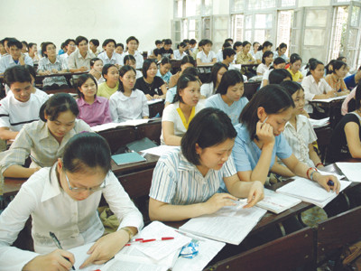 Đổi tên một số ngành học, nhiều trường phải sắp xếp, thiết kế lại một số môn học, chương trình đào tạo	Ảnh: Hồng Vĩnh