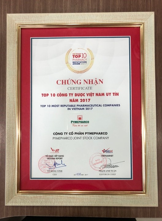 Pymepharco lập cú đúp giải thưởng ảnh 1