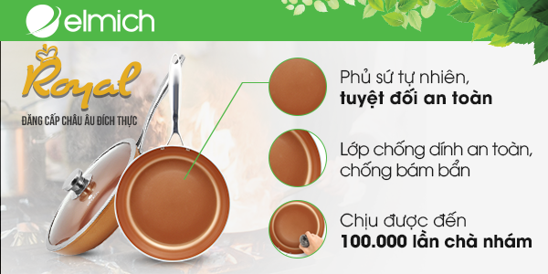Nồi chảo Royal Elmich – mang an vui đến khắp mọi nhà ảnh 1