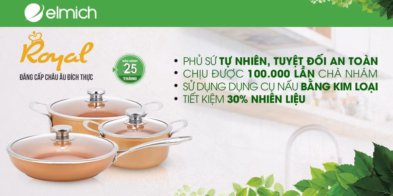 Nồi chảo Royal Elmich – mang an vui đến khắp mọi nhà ảnh 4