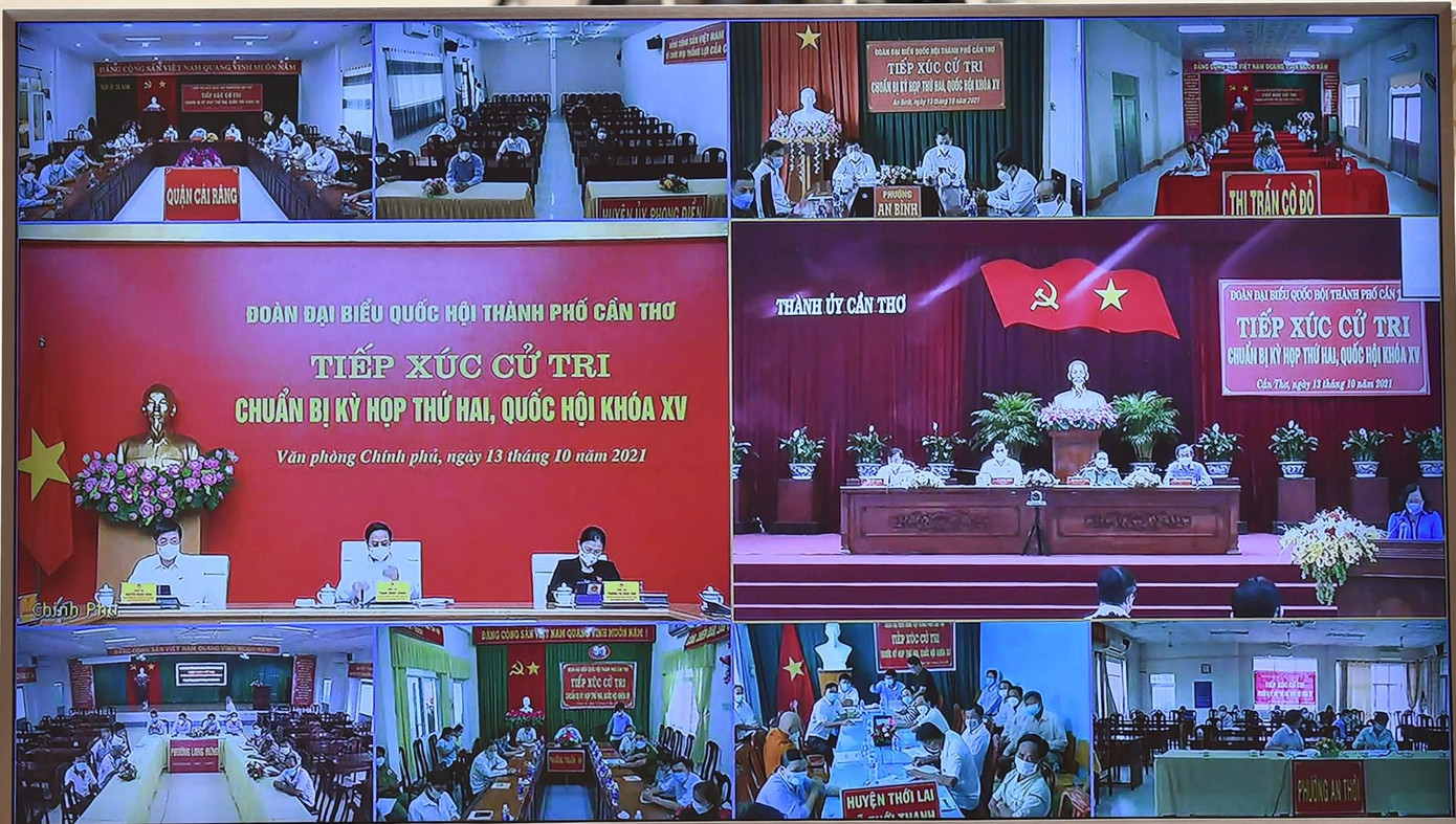 Thủ tướng Phạm Minh Chính tiếp xúc cử tri trước kỳ họp Quốc hội