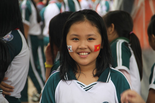 HLV Park Hang Seo 'Gieo ước mơ' với trẻ thơ Bình Định ảnh 11