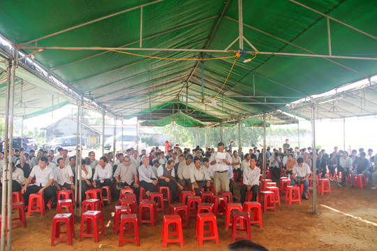 Dân chất vấn Chủ tịch tỉnh, tạm dừng dự án điện mặt trời Phú Mỹ ảnh 1