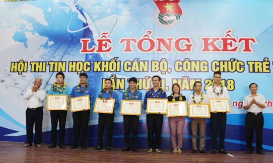 96 giải tại Hội thi Tin học khối cán bộ, công chức trẻ toàn quốc ảnh 3