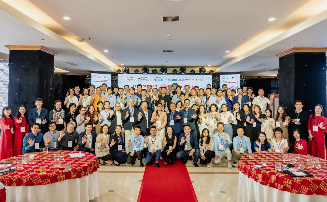 Lean Summit 2025 được tổ chức với mục tiêu hỗ trợ doanh nghiệp Việt Nam nâng cao năng suất, tối ưu vận hành và phát triển nguồn nhân lực.
