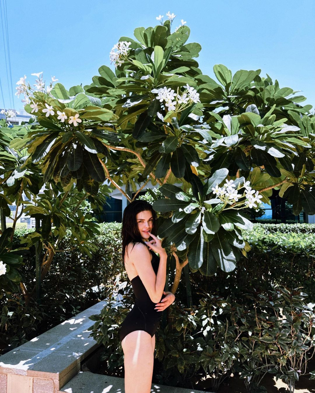 Nigina Fakhriddinova có vẻ đẹp ngọt ngào, thanh mảnh. Người đẹp hiếm khi đăng ảnh sexy trên trang cá nhân.