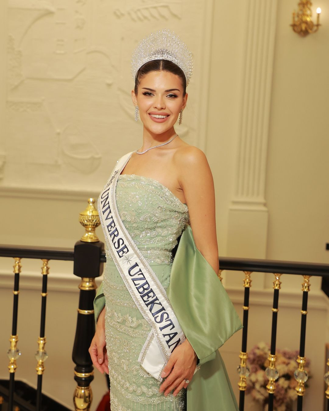 Lễ đăng quang của Hoa hậu Hoàn vũ Uzbekistan 2024 đã được tổ chức hôm 22/8. Người đẹp Nigina Fakhriddinova được trao vương miện và sash, đại diện Uzbekistan tham dự Hoa hậu Hoàn vũ 2024 tổ chức ở Mexico vào tháng 10.